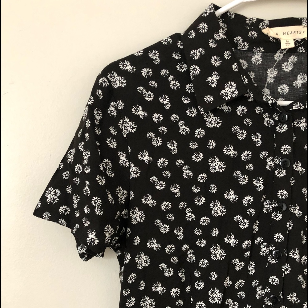 Sunflower romper from Pacsun!
